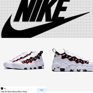 💕NIKE AIR MORE MONEY sneakers 💲💲👟💕
